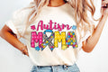 Autism Mama with Ribbon