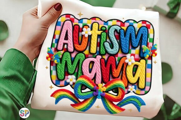 Faux Yarn Autism Mama