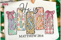 He is Risen Rectangles