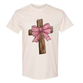 Wooden Cross with Bow