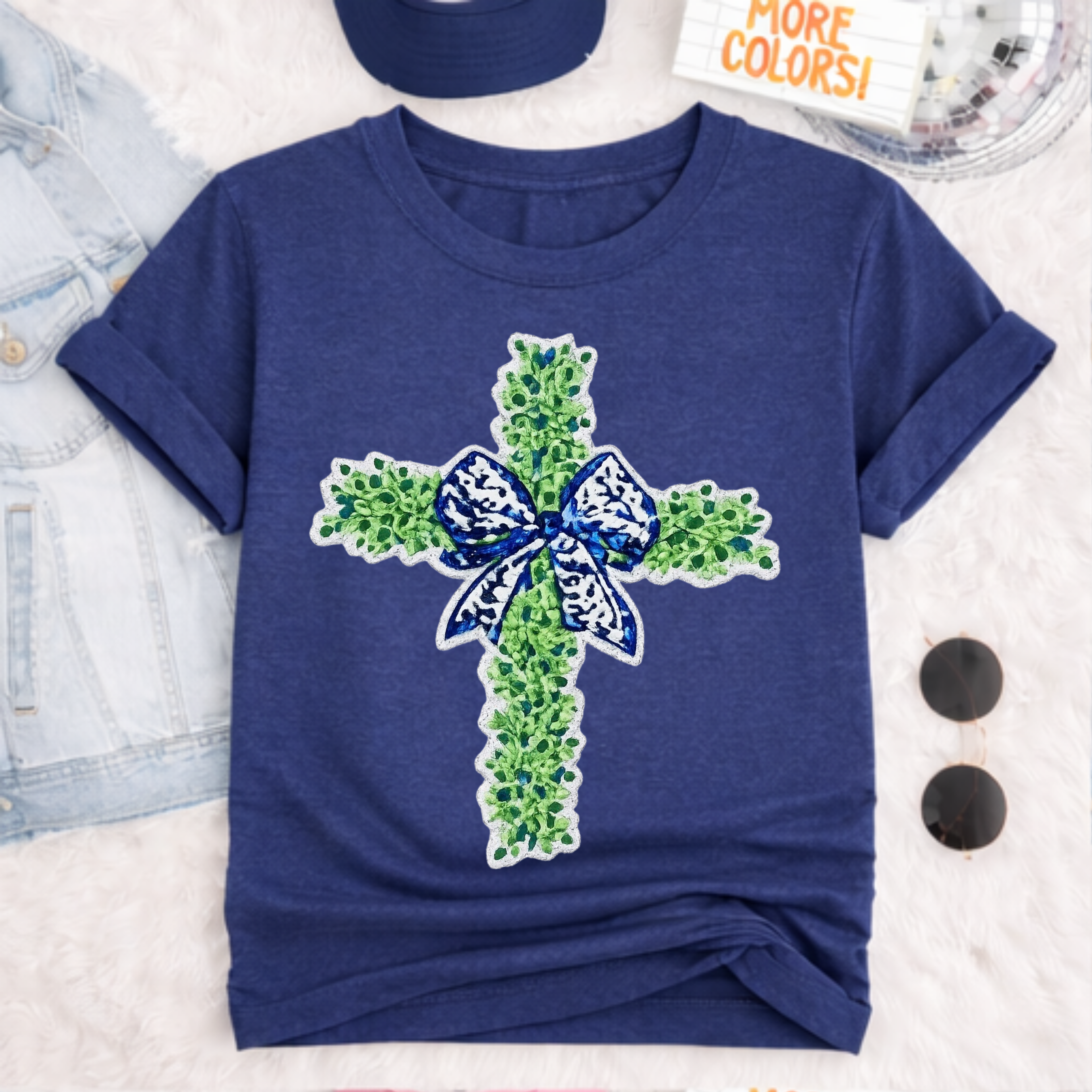 Green and Blue Cross
